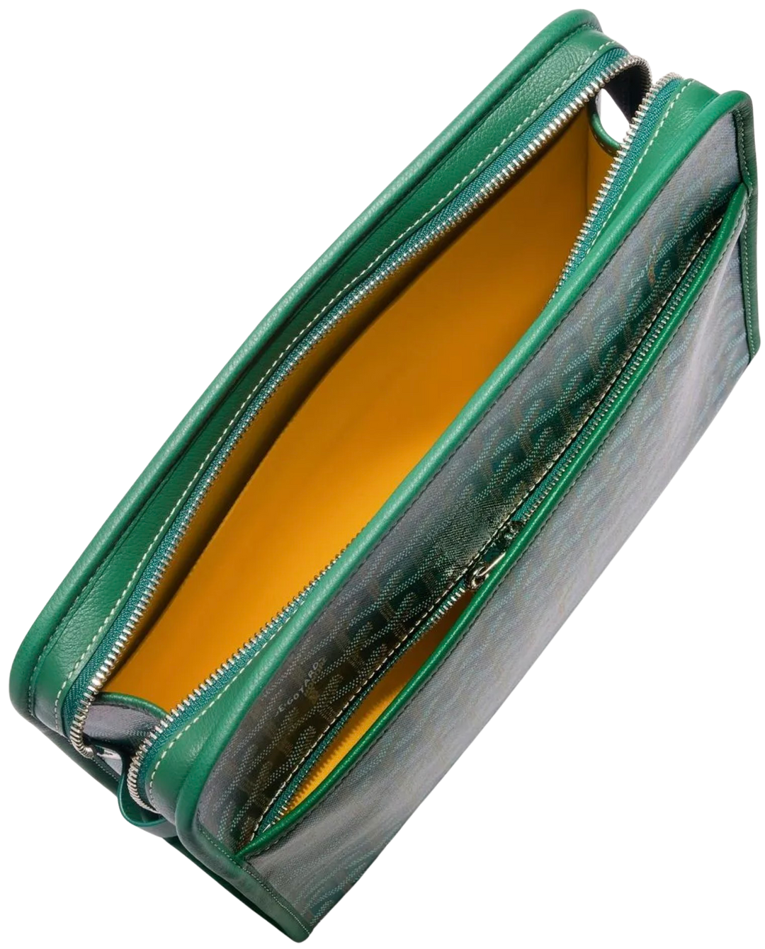 GOYARD 'GREEN' JOUVENCE GM TOILETRY BAG