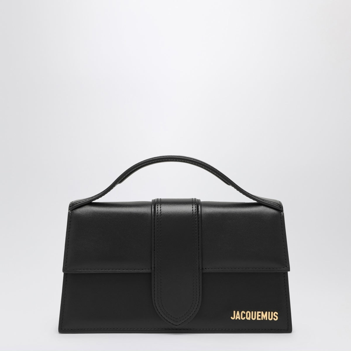 Jacquemus Jacquemus Le Grand Bambino Bag In Black Leather - Image 2