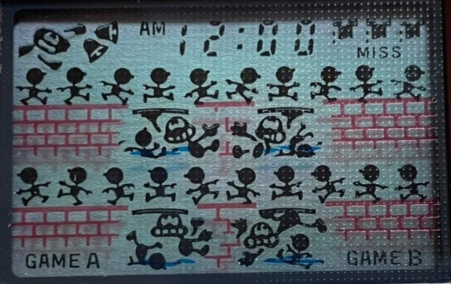 Game Watch Manhole Manhole Used Game & Watch