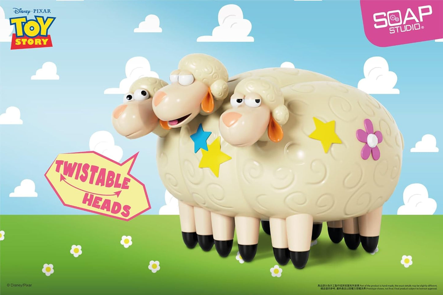 SOAP STUDIO Soap Studio Toy Story Bo Peep Sheep Figure