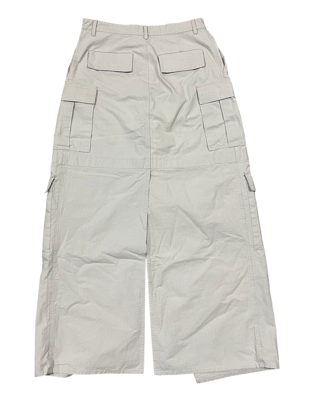 BALENCIAGA 'LIGHT GREY' LARGE CARGO PANTS