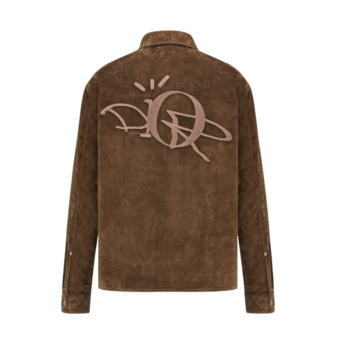 DIOR CACTUS JACK 'MOCHA BROWN' OVERSIZED SHIRT
