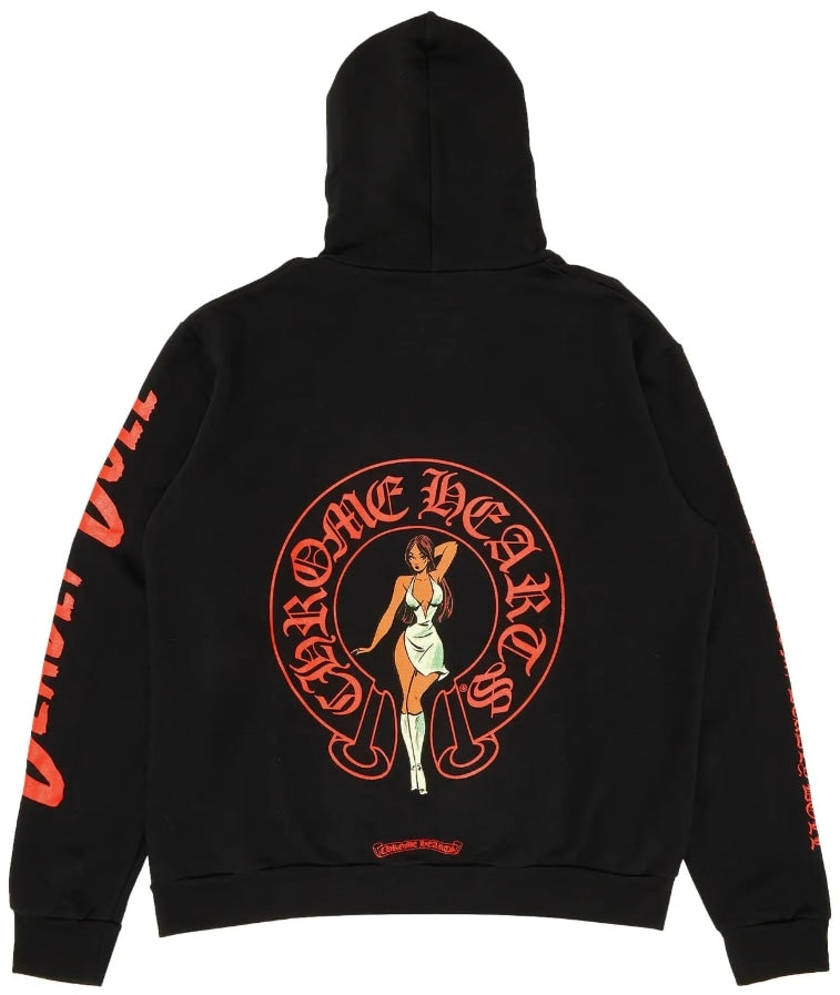 CHROME HEARTS 'DEADLY DOLL' ONLINE EXCLUSIVE HOODIE