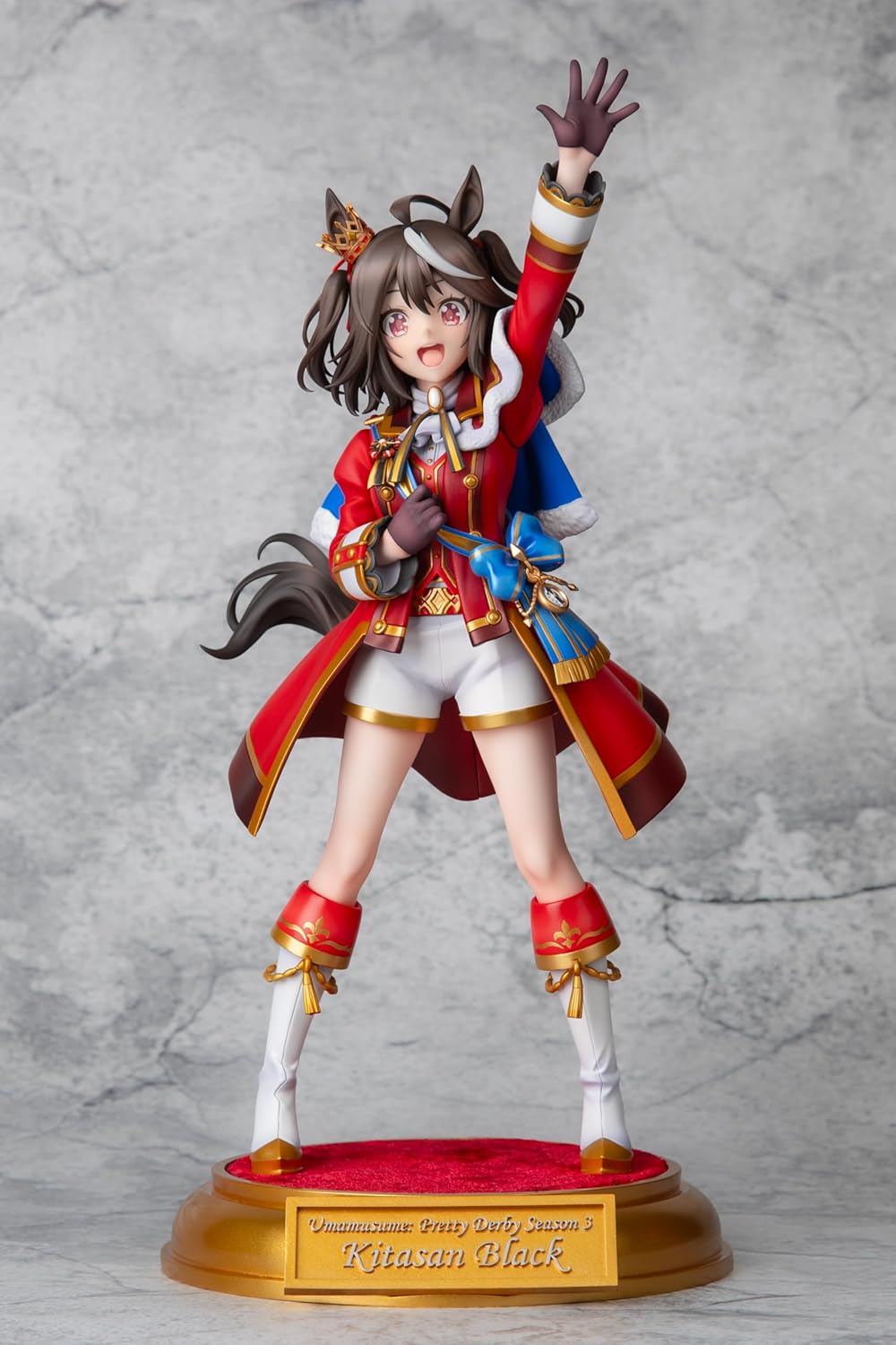 TV Anime "Uma Musume Pretty Derby Season 3" 1/7 Scale Kitasan Black New Game Outfit (Yui no Kodomohana) Ver. Approx. 11.0 inches (280 mm), PVC Pre-painted Complete Figure