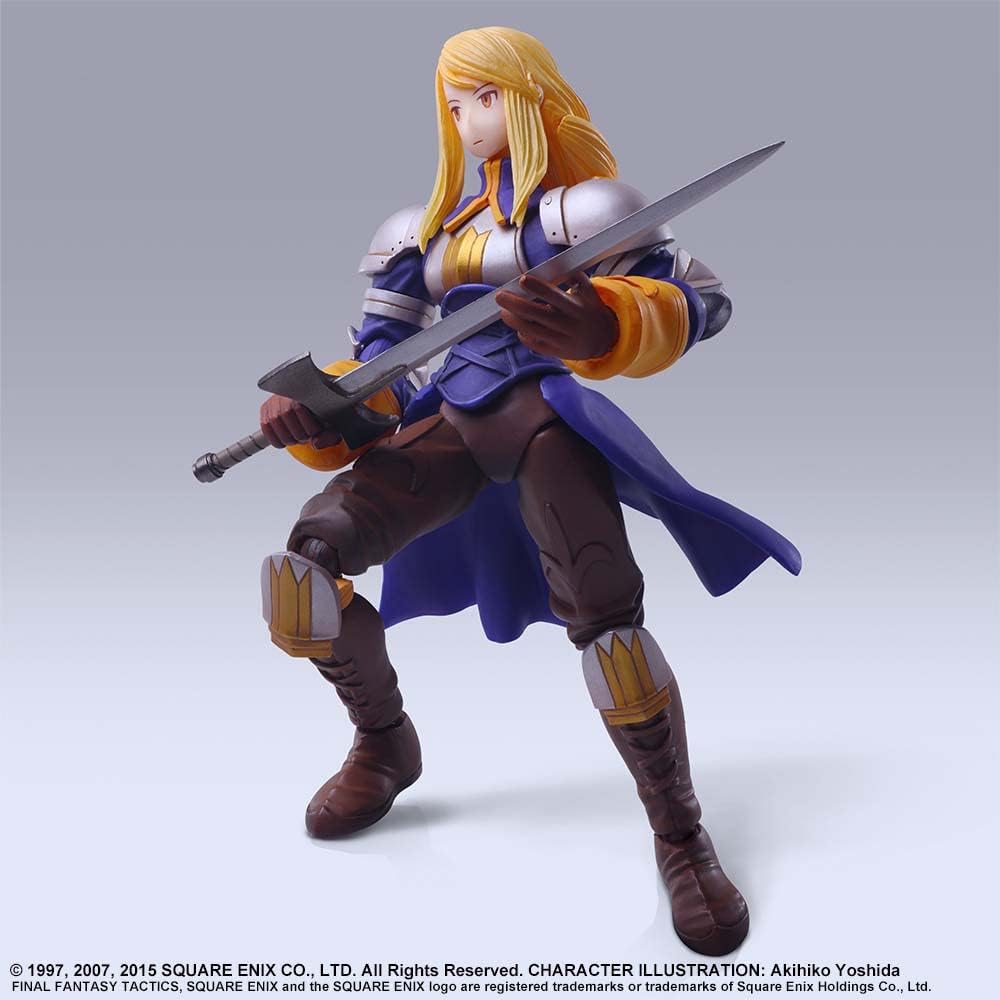 Square Enix Final Fantasy Tactics Bling Arts Agrius Oaks PVC Pre-Painted Action Figure