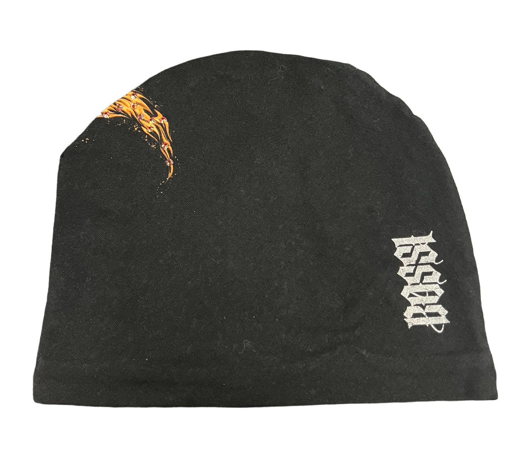 BOSSI 'FLAMING BORE' RHINESTONE VINTAGE BEANIE