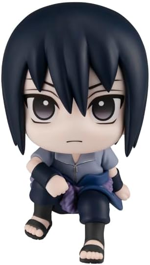 Rukappu Naruto Shippuden Uchiha Sasuke (Resale) Approx. 4.3 inches (110 mm), PVC Pre-painted Action Figure