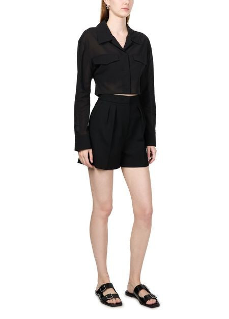 COURREGES 2-pocket cotton crop shirt - Image 2