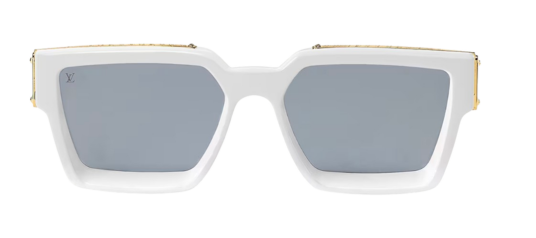 LOUIS VUITTON 1.1 MILLIONAIRES WHITE SUNGLASSES