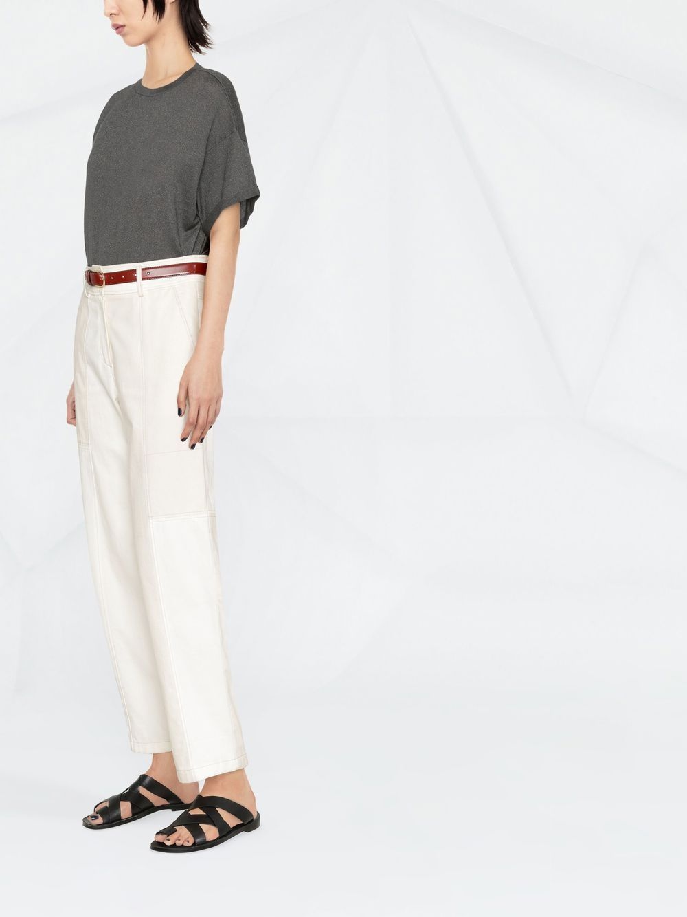 Brunello Cucinelli Cashmere And Silk Tシャツ - Image 2