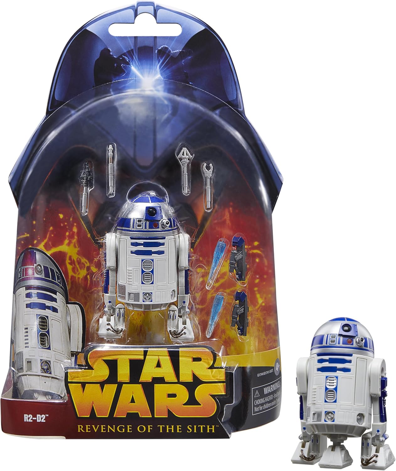 Hasbro Star Wars Star Wars Black Series R2-D2, Star Wars Episode 3: Revenge of the Sith 20th Anniversary Collection 6" Action Figure G1744 Authentic