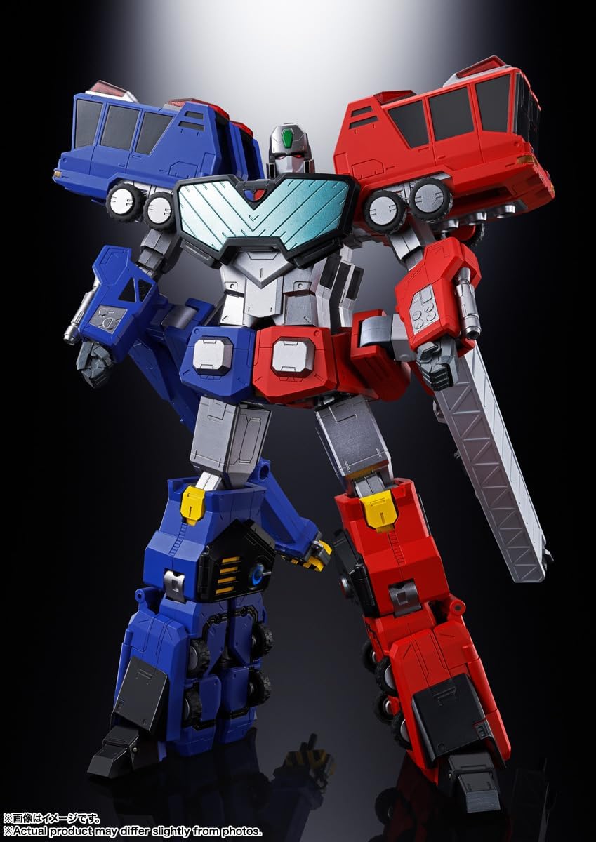 Soul of Chogokin GaoGaiGar GX-109 Super Ryujin, Approx. 10.2 inches (260 mm), PVC & ABS & Die Cast Pre-painted Action Figure
