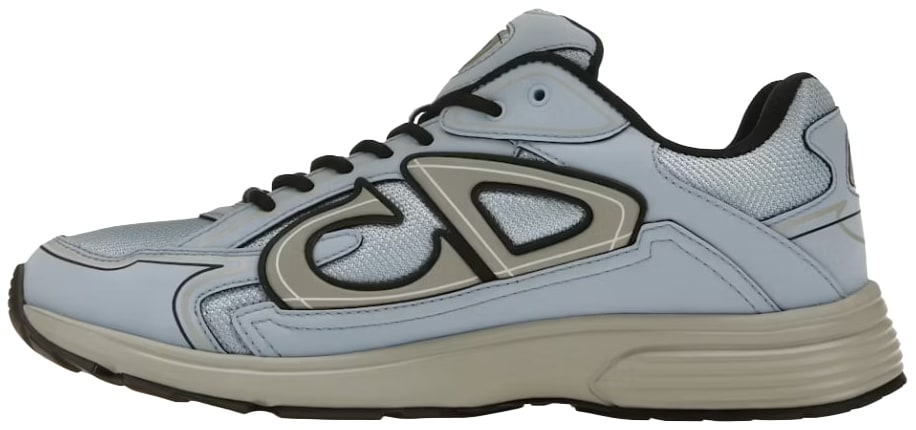 DIOR B30 'MICROFIBER MESH' BLUE/GREY