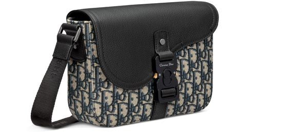 DIOR Small Saddle Messenger Bag with Flap - Image 2