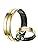 JUSUTEK 2025 Popular Ultra Lightweight Stainless Steel Smart Ring, Activity Tracking Ring, Fitness Smart Ring, Full Face Numerical Stability Sensor Function Management, 0.1 oz (2.5 g), Experience Game