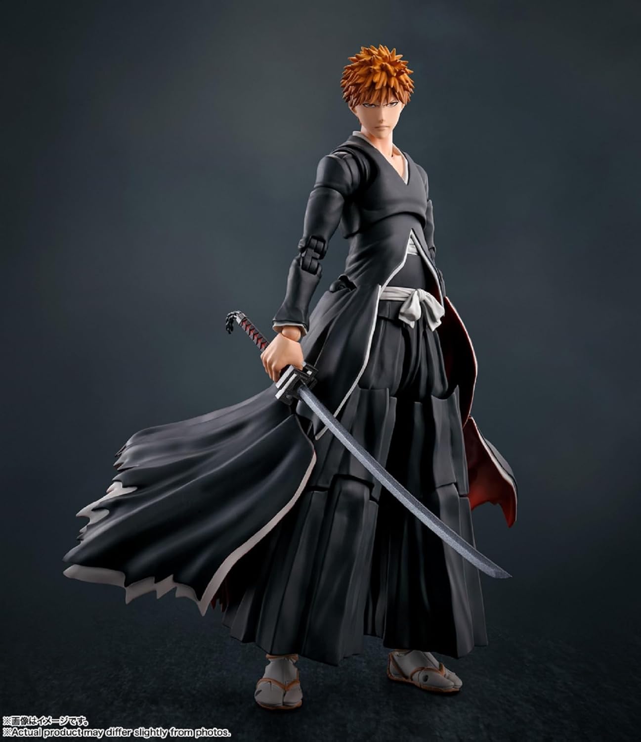 TAMASHII NATIONS S.H. Figuarts BLEACH Kurosaki Ichigo Tsuki Fang Tsuki Tsuki Tenju Approx. 6.1 inches (155 mm), PVC & ABS Pre-painted Action Figure