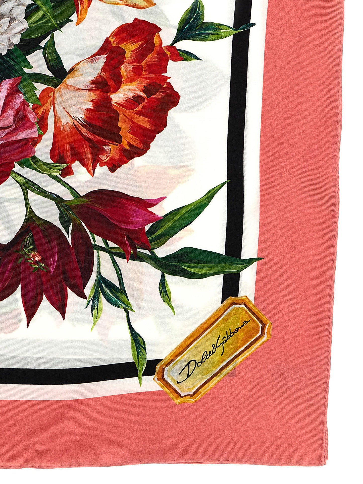 Dolce Gabbana ドルチェ&ガッバーナ花柄のプリントスカーフ - Image 2