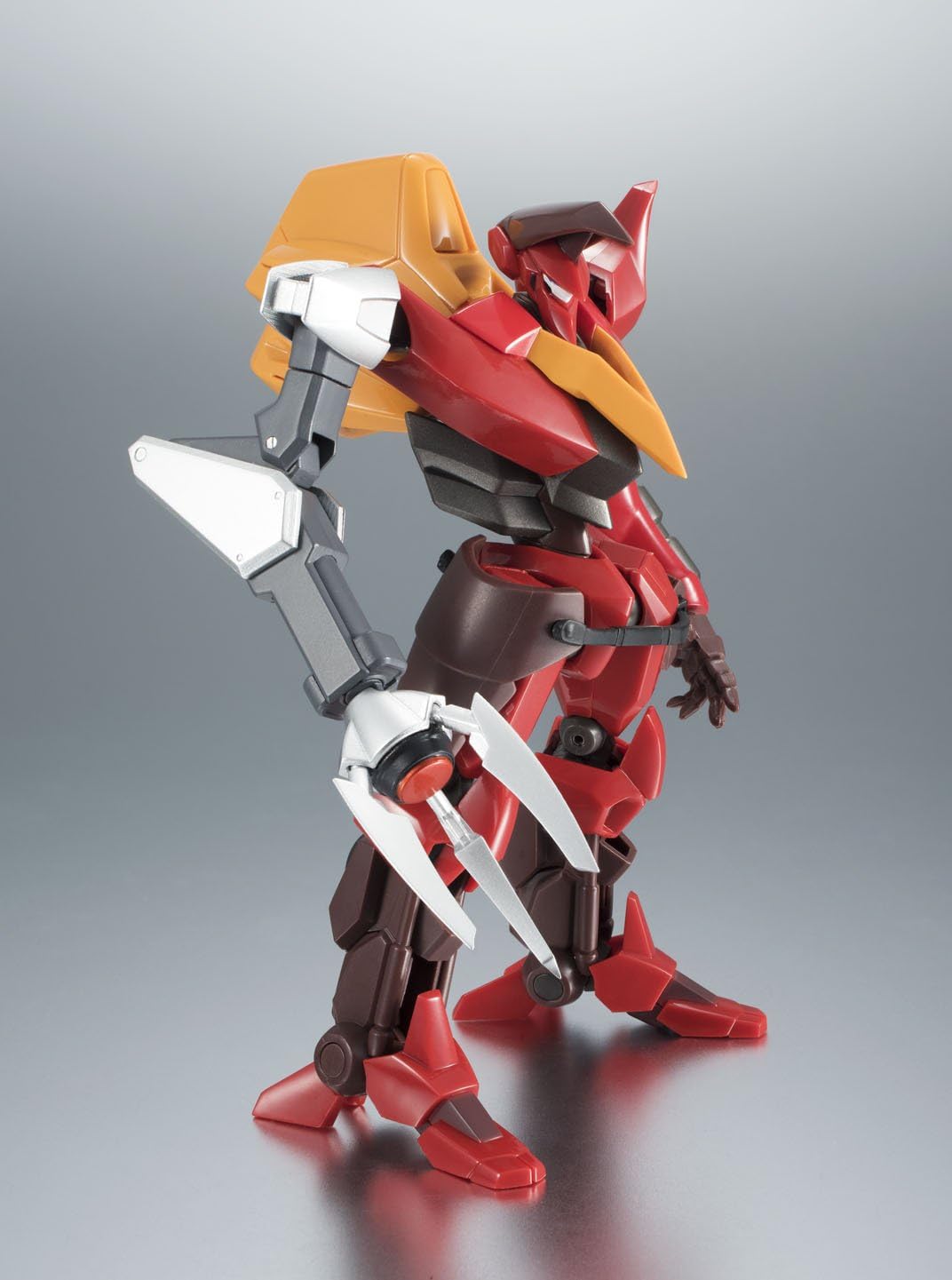 Robot Spirit Side KMF Code Geass Guren Nishiki with Arm Equipment, Articulated Action Figure, Approx. Size of 4.9 inches (125 mm), ABS/PVC Painted