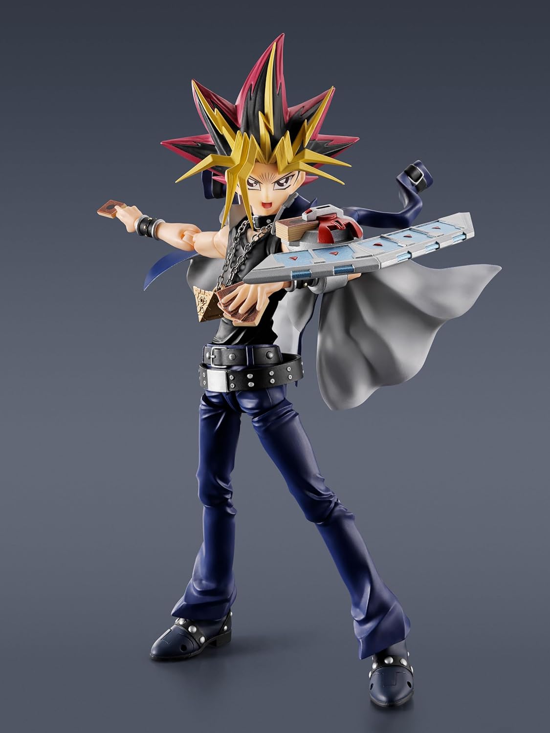TAMASHII NATIONS S.H. Figuarts Yu-Gi-Oh! Duel Monsters Dark Yugi Approx. 6.3 inches (160 mm), PVC & ABS Pre-painted Action Figure