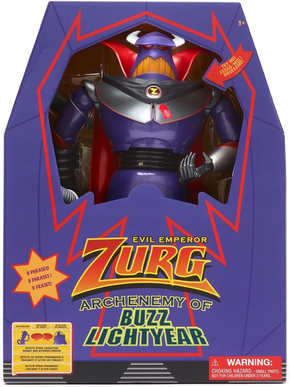 Disney Toy Story Zerg Talking Action Figure, 15.0 inches (38 cm)