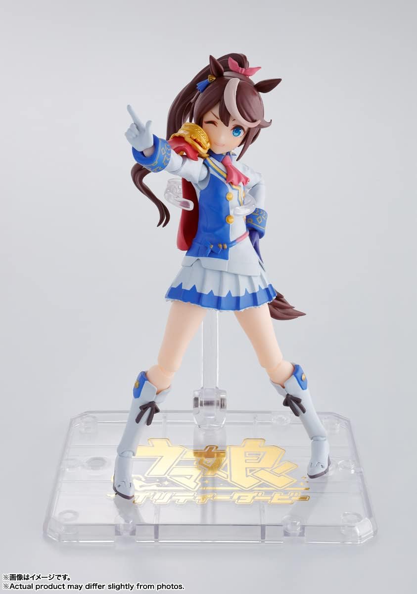 S.H. Figuarts Uma Musume Pretty Derby Tokai Teio Special Edition, Approx. 4.9 inches (125 mm), PVC & ABS, Pre-painted Action Figure