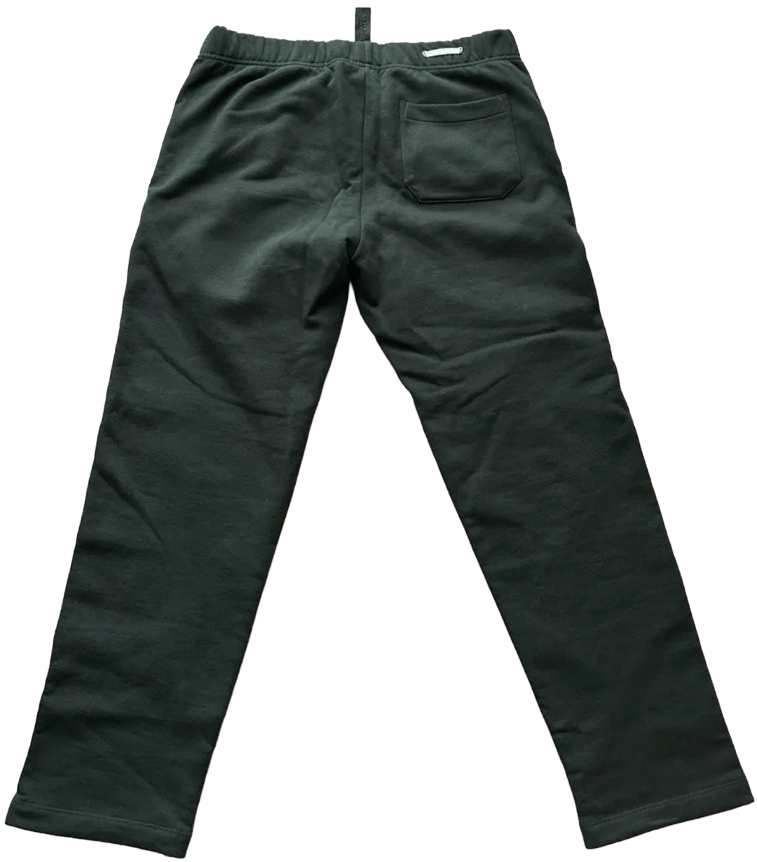 CHROME HEARTS 'SLO RIDE' GREEN SWEATPANTS