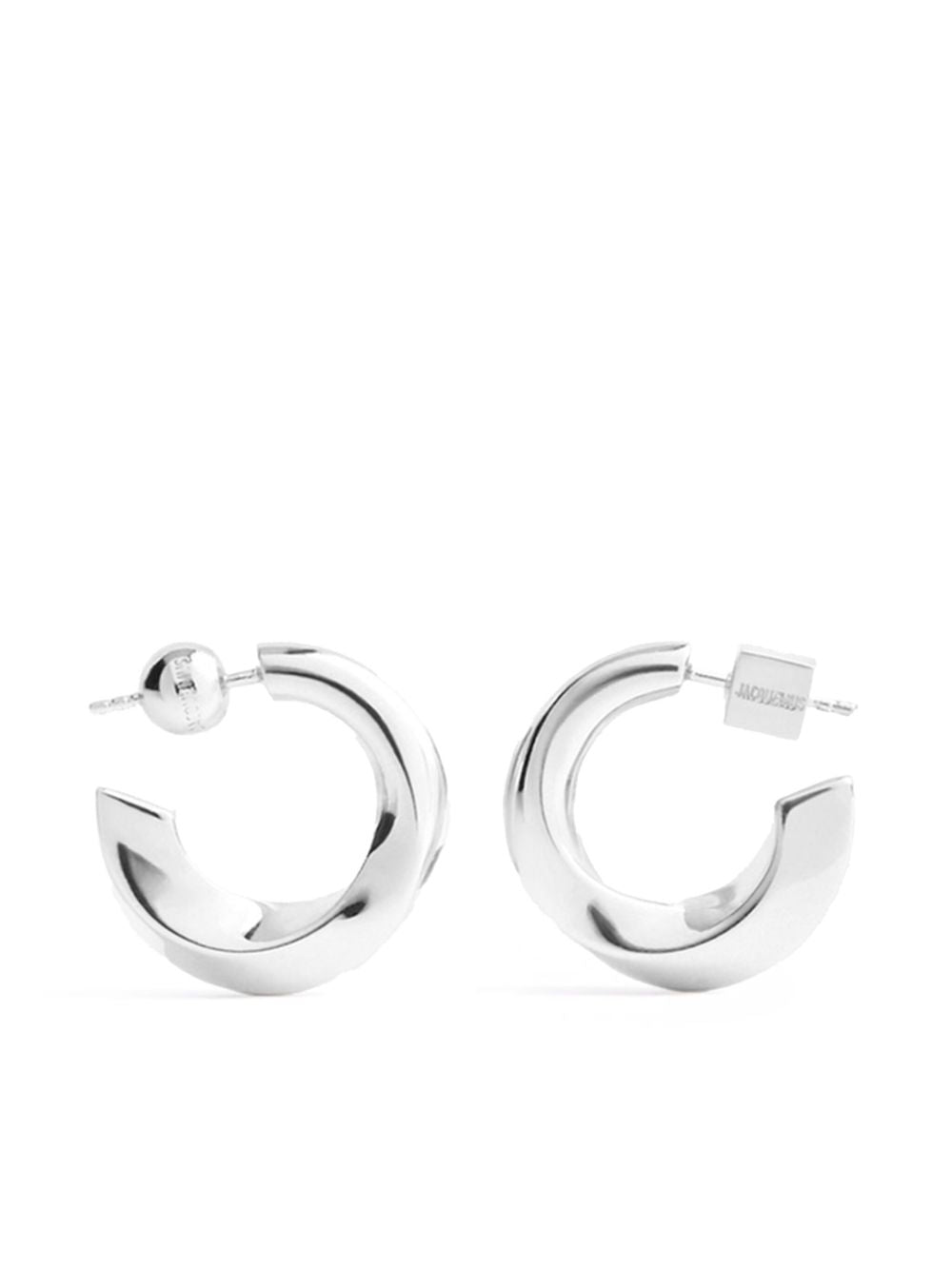 Jacquemus Jacquemus Les Creoles Tourni Earrings - Image 2