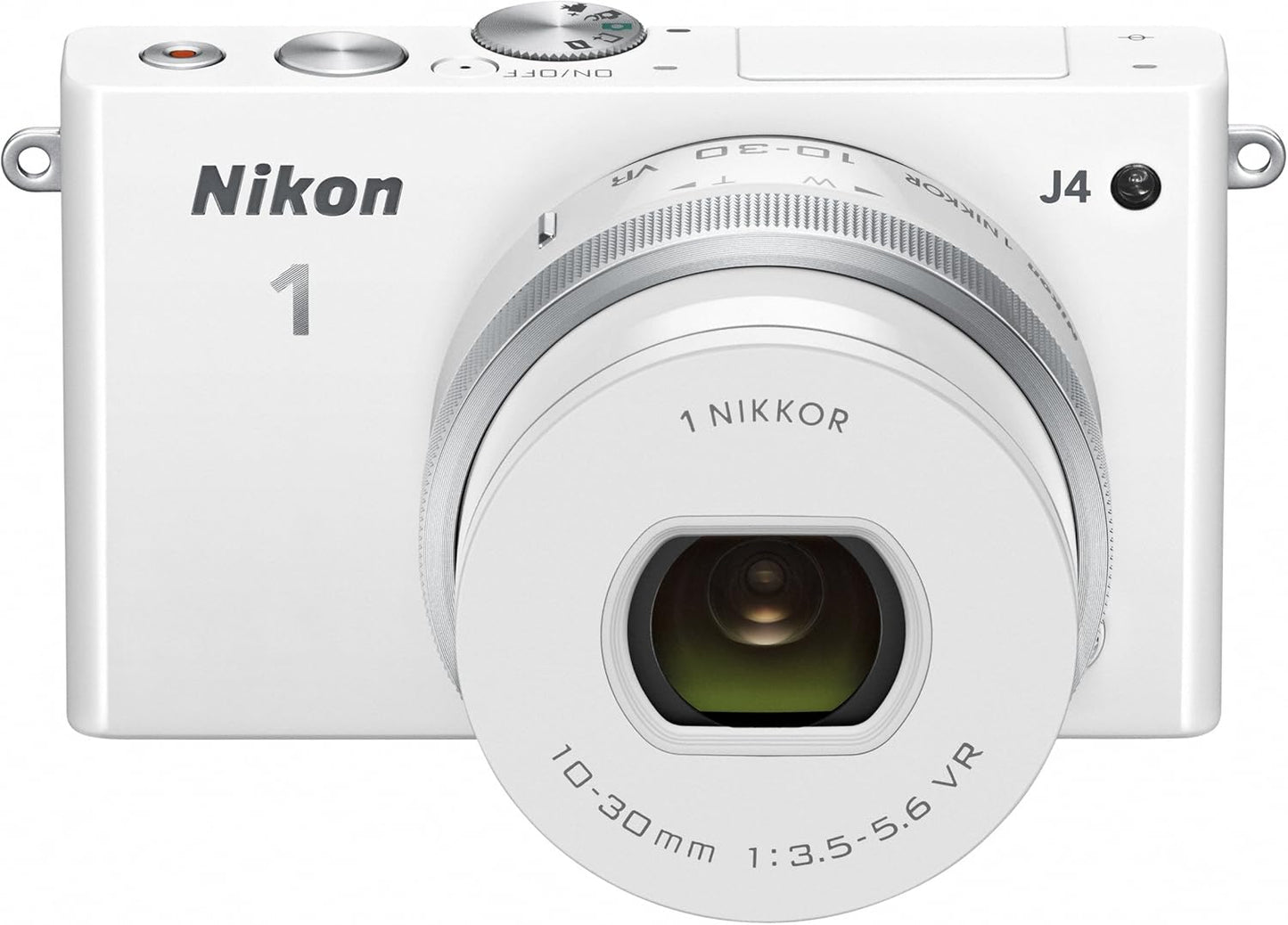 Nikon ミラーレス一眼 Nikon1 J4 標準パワーズームレンズキット ホワイト J4HPLKWH