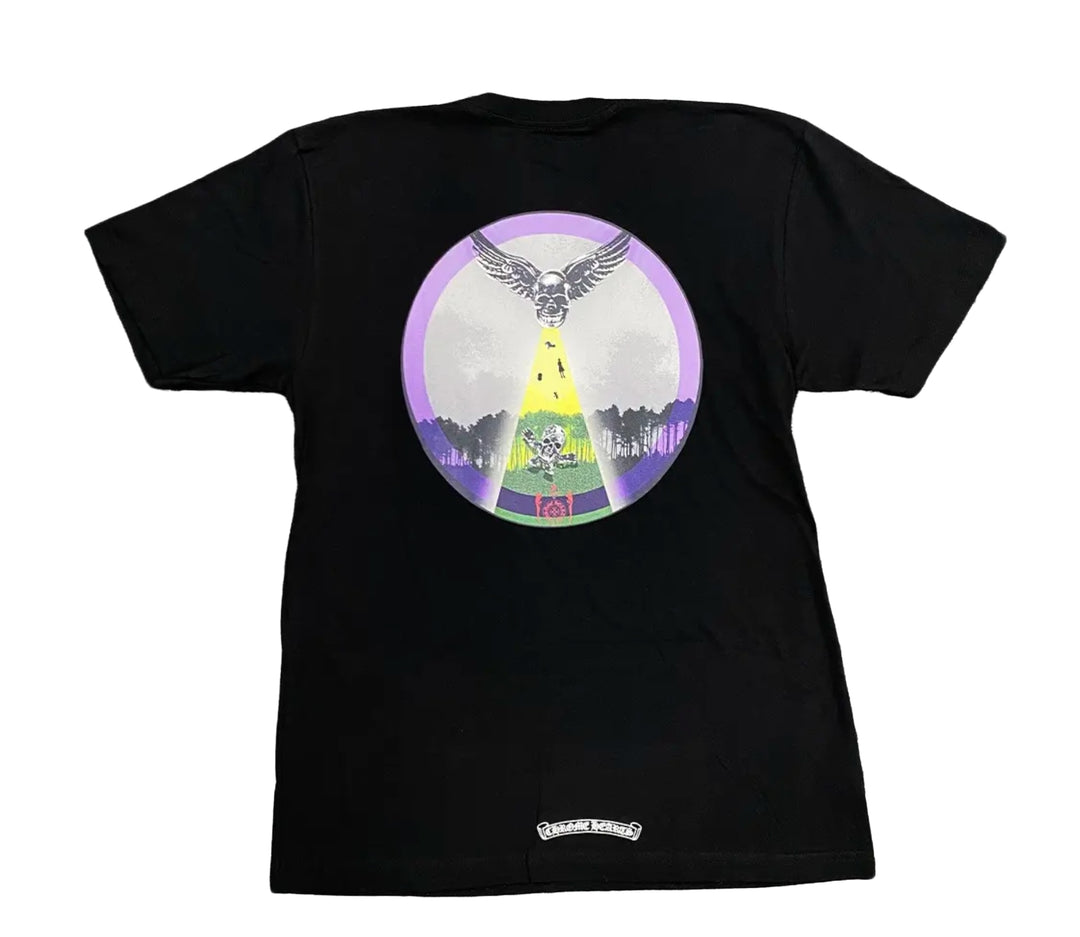 CHROME HEARTS 'ALIEN ABDUCTION' FOTI BLACK TEE