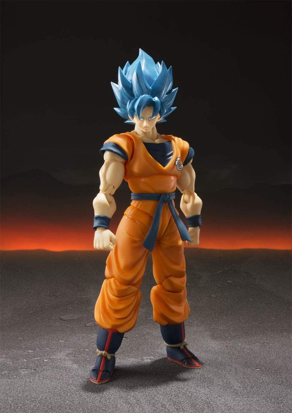 TAMASHII NATIONS TAMASHII NATIONS S.H.フィギュアーツ ドラゴンボール スーパーサイヤ人ゴッドスーパーサイヤ人孫悟空-超- 約140mm ABS&PVC製 塗装済み可動フィギュア