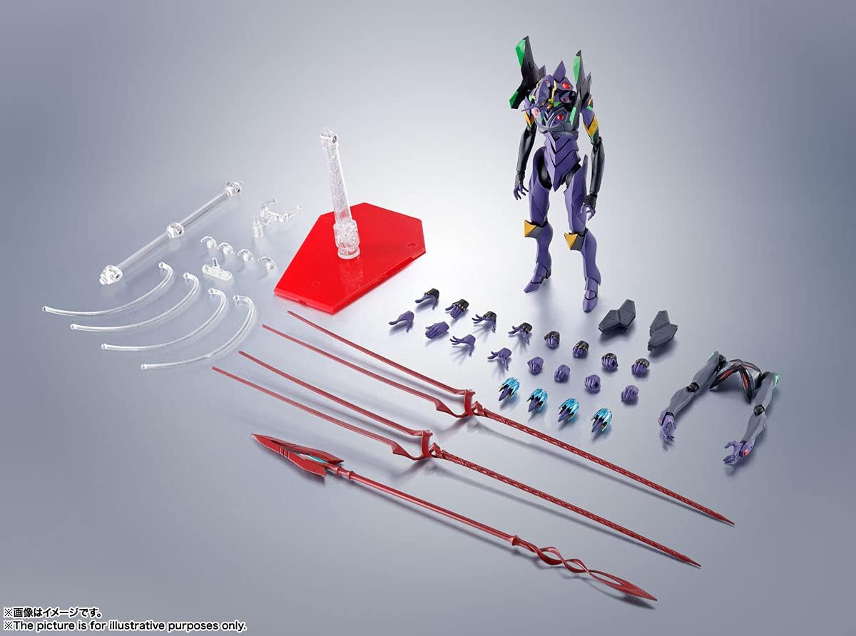 Robot Spirits BAS62098 Evangelion Side EVA Evangelion Unit 13, Approx. 7.1 inches (180 mm), ABS & PVC, Pre-painted Action Figure