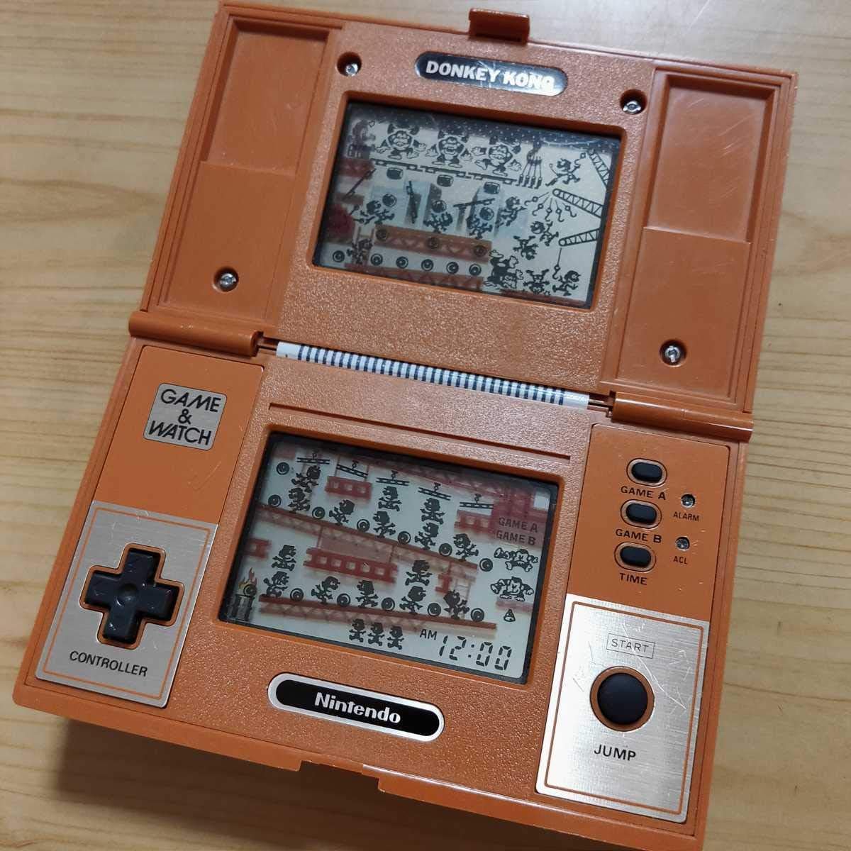 動作確認済み ゲームウォッチ ドンキーコング 任天堂 ニンテンドー ゲーム&ウォッチ GAME&WATCH DONKEY KONG