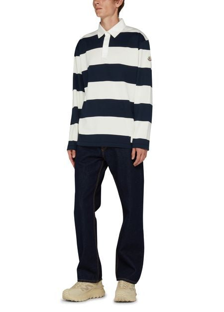 MONCLER ロゴ入り 長袖 ポロ - Image 2