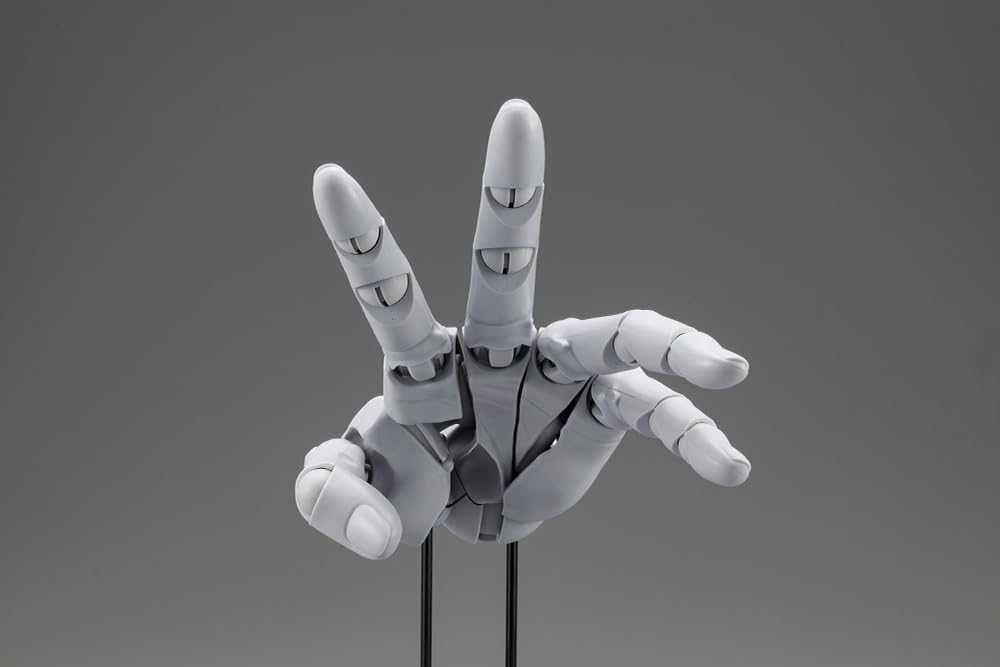 Kotobukiya ARTIST SUPPORT ITEM Hand Model / L -GRAY - 1/1 Scale Action Figure