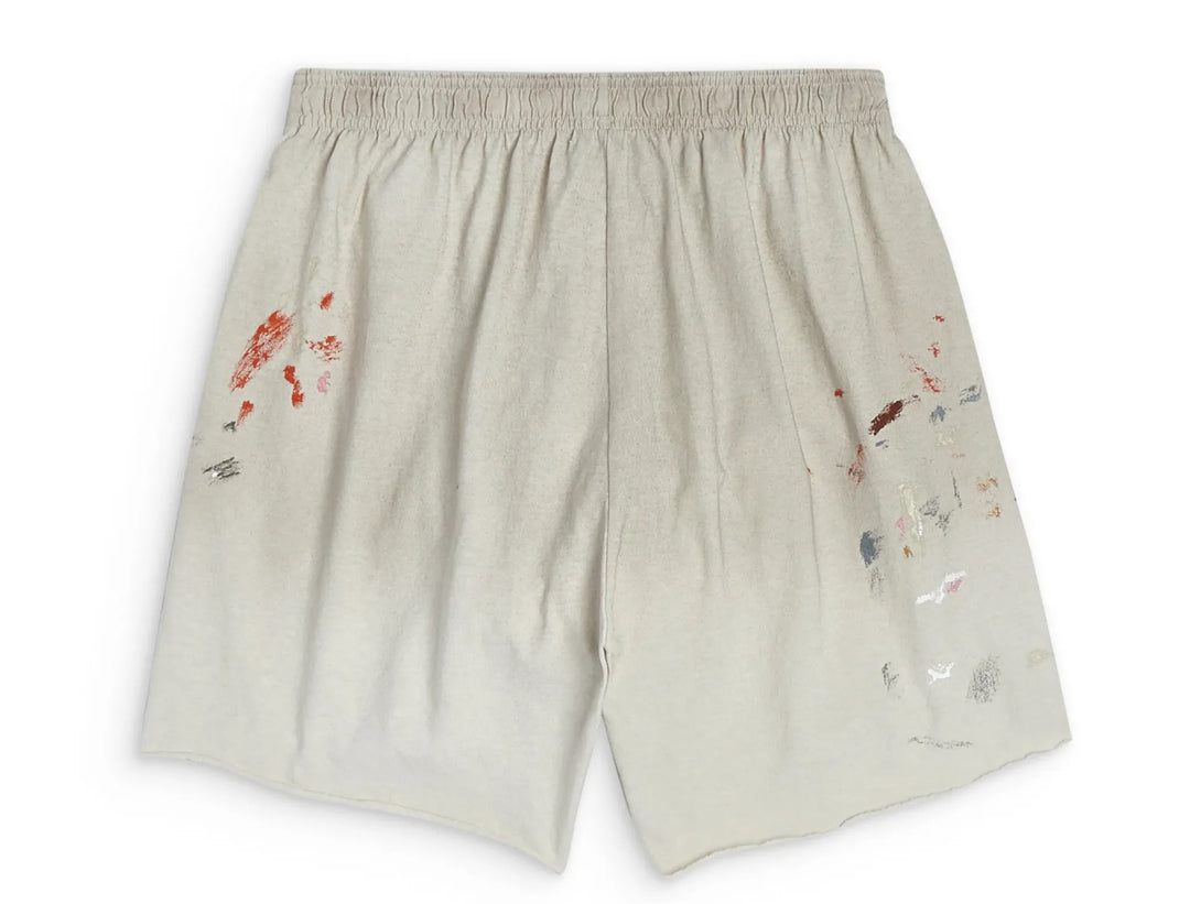 GALLERY DEPT 'WHITE' INSOMNIA PAINT SHORTS