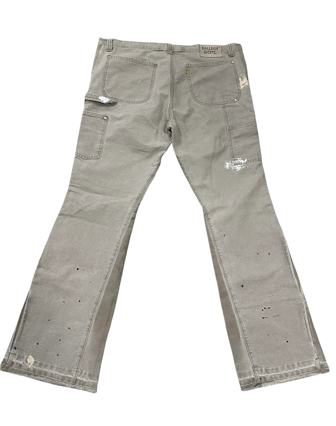 GALLERY DEPT. LA FLARE 'CEMENT PAINT' CARPENTER JEANS