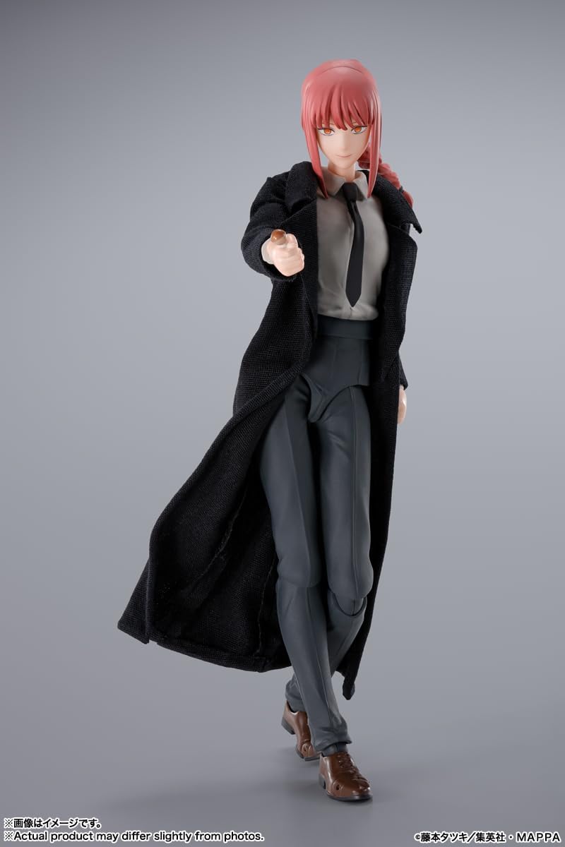 S.H. Figuarts Chensoman Makima, Approx. 5.5 inches (140 mm), PVC, ABS & Fabric, Pre-painted Action Figure