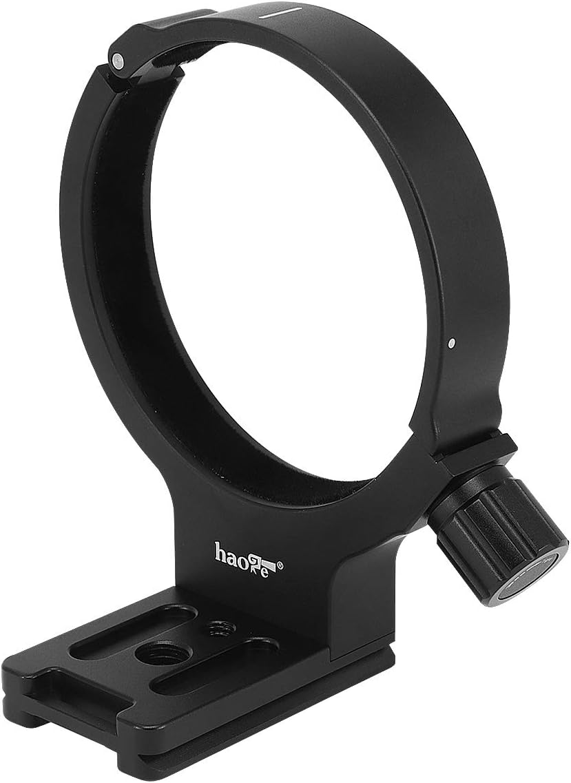 Haoge LMR-C273 Lens Foot Ring Tripod for Canon EF 28-300mm f/3.5-5.6L IS USM and EF 70-300mm f/4-5.6L IS USM Lens Arca Quick Release Puff Head Compatible Replacement Canon Ring Tripod C(WII)