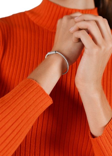 LE GRAMME ビーズブレスレット 11g シルバー925 スムースブラッシュド - Image 2