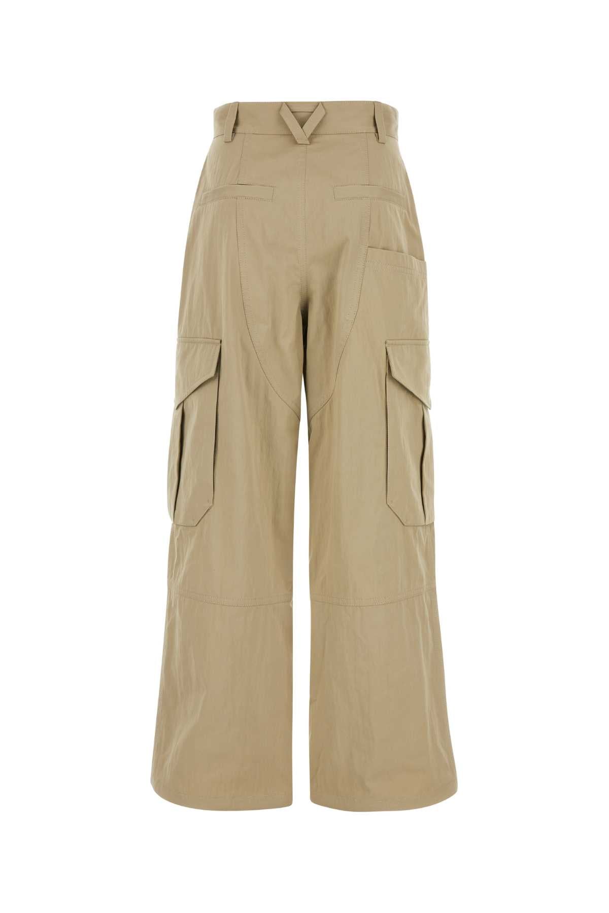 Bottega Veneta Beige Cotton Blend Cargo Pant - Image 2