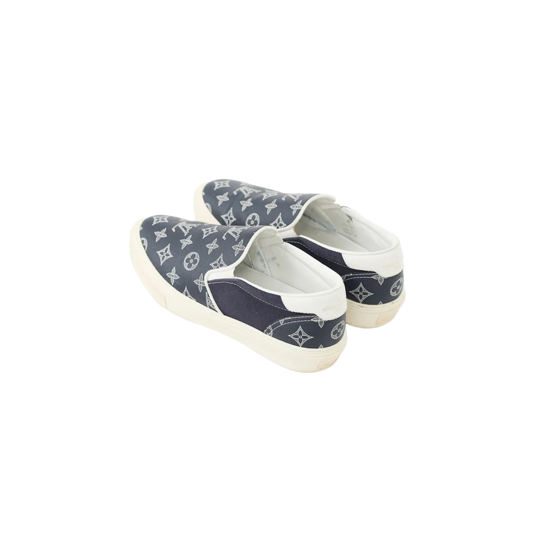 LOUIS VUITTON 'NAVY' TROCADERO MONOGRAM SNEAKER