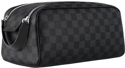 LOUIS VUITTON 'DAMIER' DOPP KIT TOILET POUCH