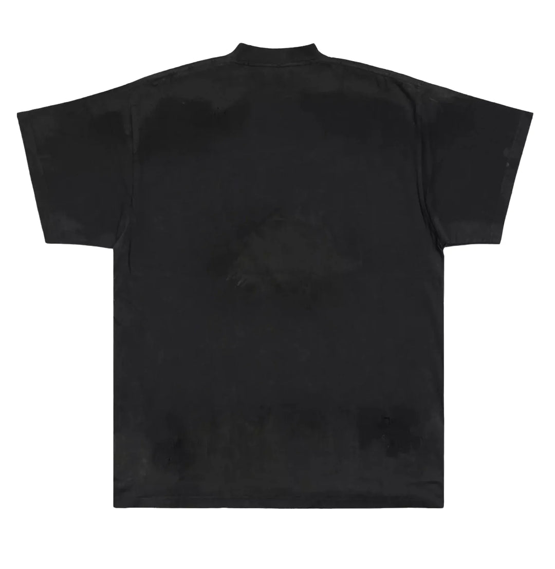 BALENCIAGA 'SKATER' BLACK TEE