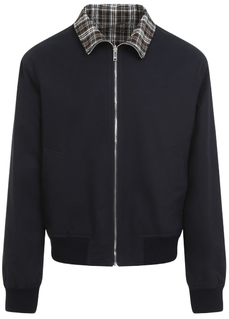 BOTTEGA VENETA 'PLAIDED' REVERSIBLE JACKET
