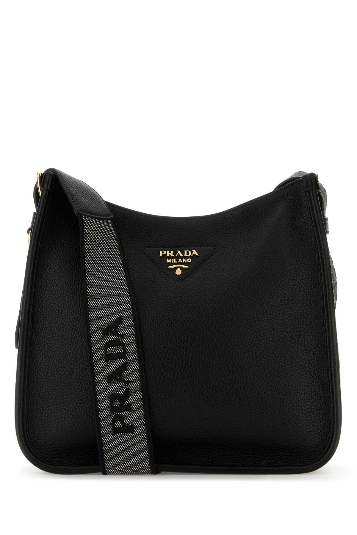 Prada プラダブラックレザーショルダーバッグ - Image 2