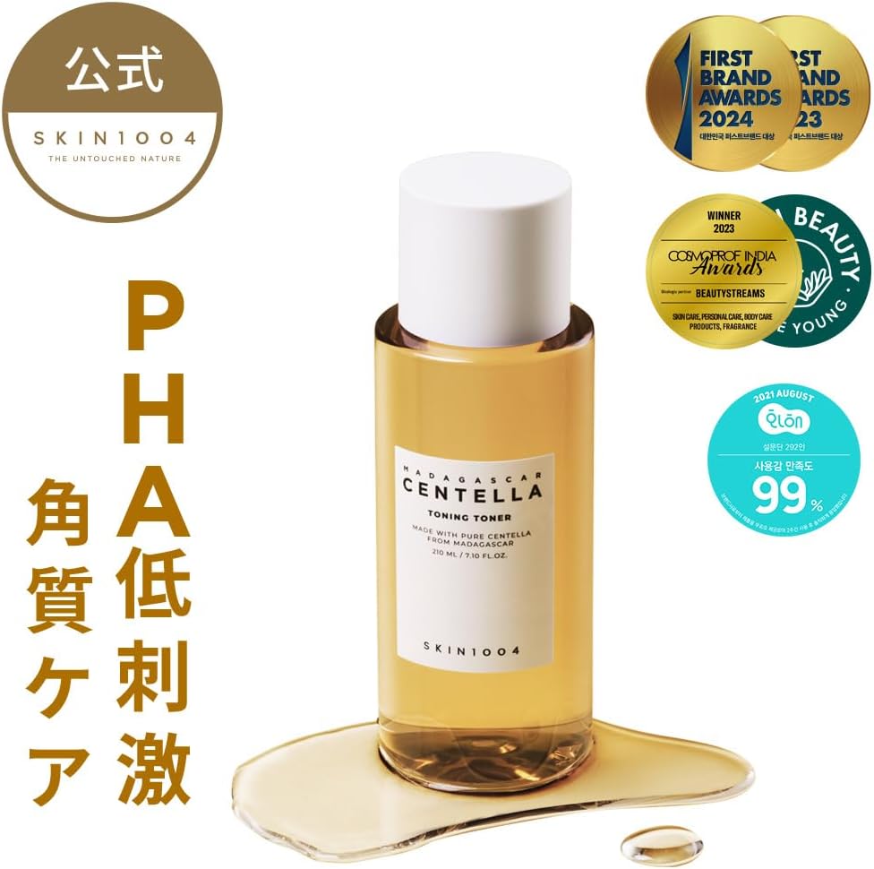 SKIN1004 Centella Toning Toner 7.4 fl oz (210 ml) / Centella Toning Toner 7.4 fl oz (210 ml) / Soothing Lotion, Moisturizing Care