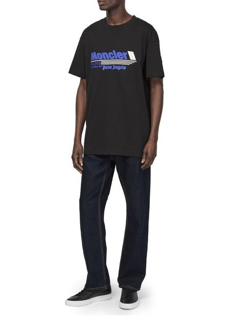 MONCLER GENIUS x Palm Angels - コットンジャージー Tシャツ - Image 2