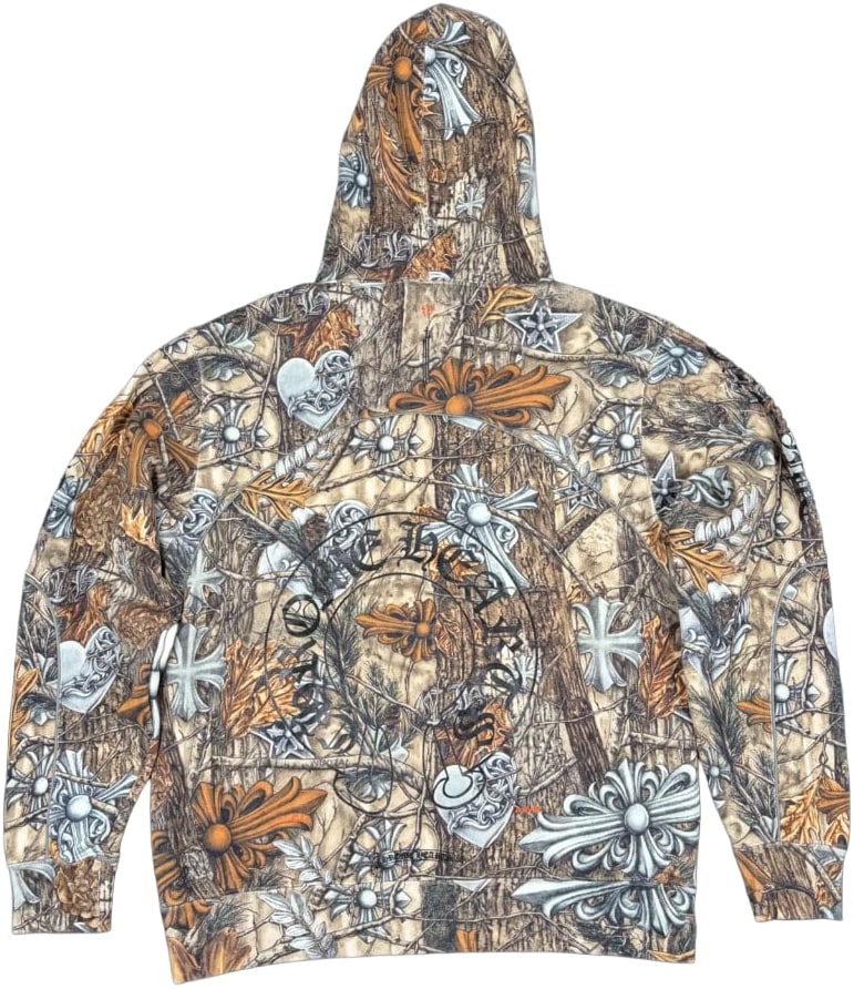 CHROME HEARTS × DRAKE 'CAMO' NOCTA HOODIE