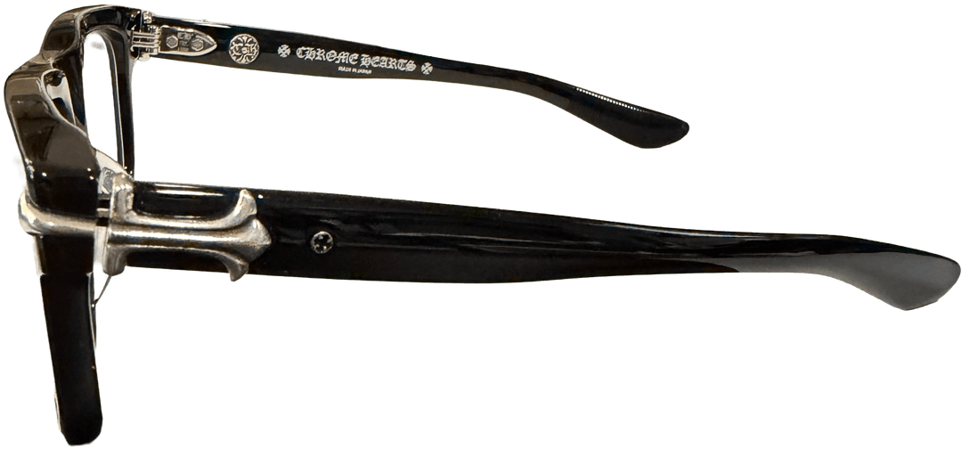 CHROME HEARTS 'SLIDN' BLACK GLASSES