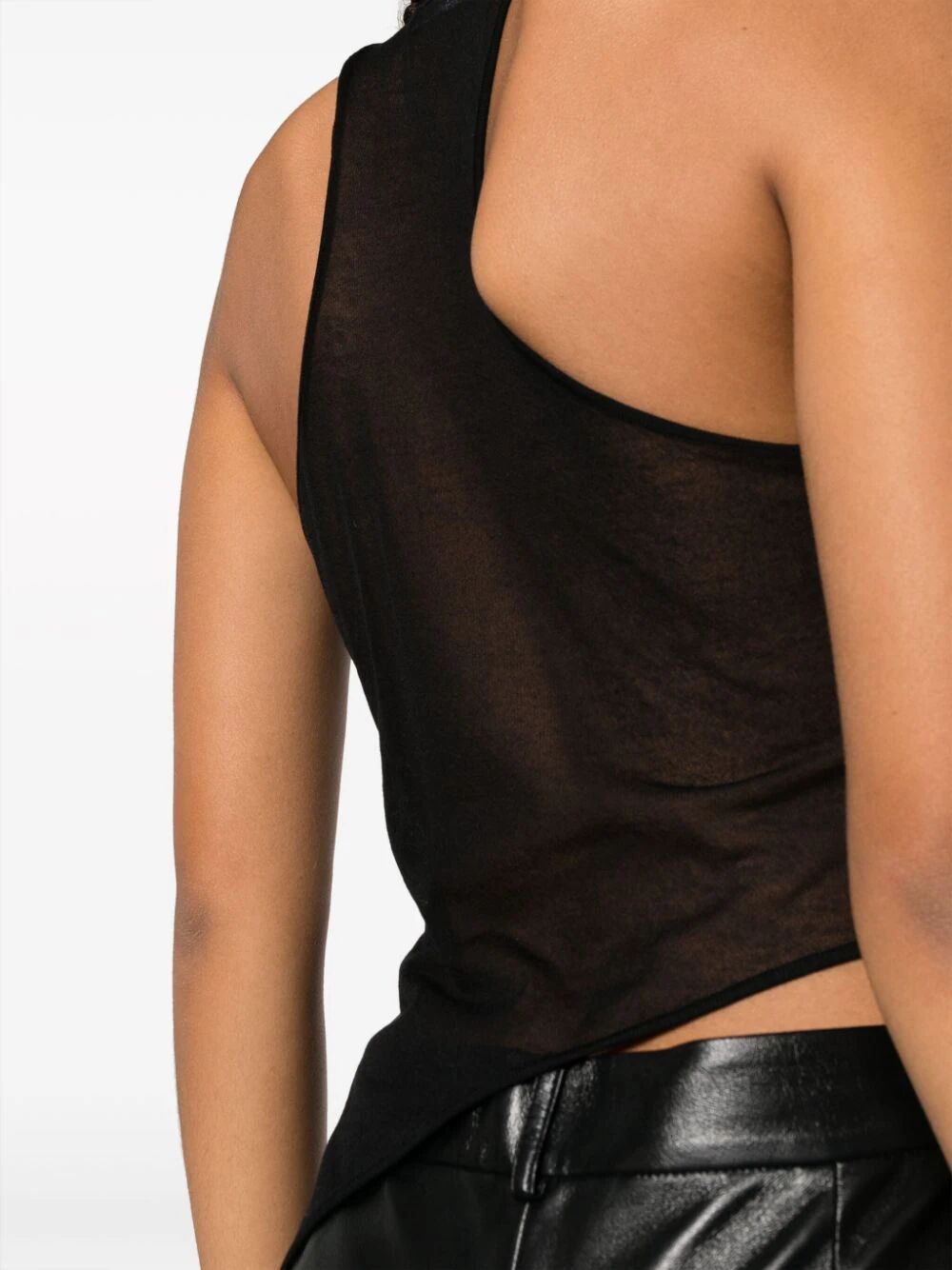 Andreādamo AndReadamo透明なニットタンクトップ - Image 2